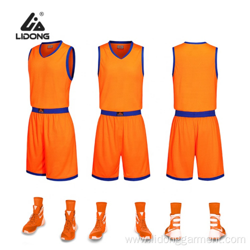 New Design Basketball Uniform Cheap Youth Basketball Jersey